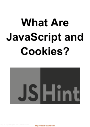 Free Download PDF Books, What Are JavaScript And Cookies