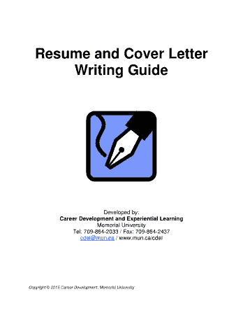 Free Download PDF Books, Functional Resume Cover Letter Template