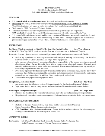Free Download PDF Books, Accountant Resume Sample Template