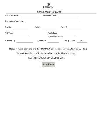 Free Download PDF Books, Cash Receipt Voucher Form Template