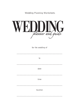 Free Download PDF Books, Traditional Wedding Checklist Template