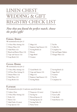 Free Download PDF Books, Wedding Registry Checklist Sample Free Template