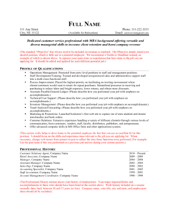 Free Download PDF Books, Functional Resume Blank Template