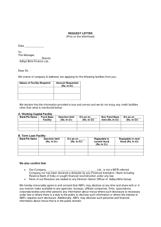 Free Download PDF Books, Bank Proposal Letter for Business Loan Template