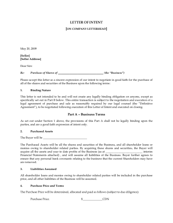 Free Download PDF Books, Business Purchase Proposal Letter Template