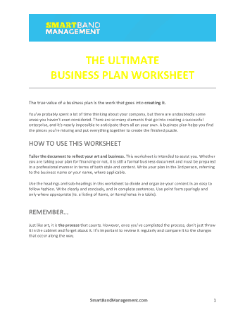 Free Download PDF Books, Music Company Business Proposal Template