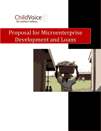 Free Download PDF Books, Sample Proposal for Microenterprise Development and Loans Template