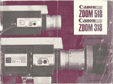 Free Download PDF Books, CANON HD Camcorder ZOOM 318 Instruction Manual