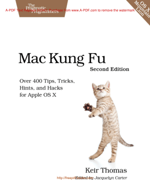 Free Download PDF Books, Mac Kung Fu 2nd Edition