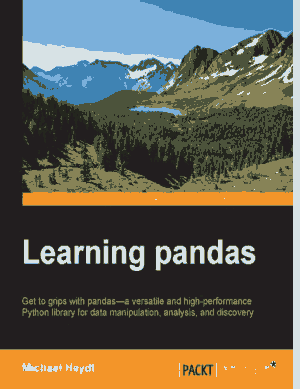 Learning pandas &#8211; PDF Books