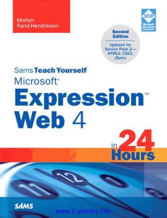Free PDF Books, Sams Teach Yourself Microsoft Expression Web 4 in 24 Hours 2nd Edition