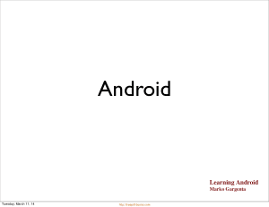 Android Book, Pdf Free Download