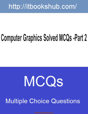 computer graphics pdf books free download for mca