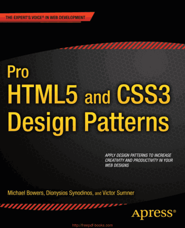 Free Download PDF Books, Pro HTML5 And CSS3 Design Patterns