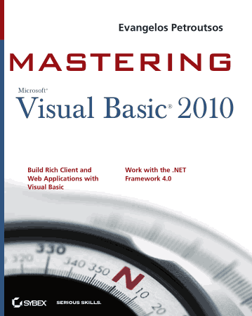 Free PDF Books, Mastering Microsoft Visual Basic 2010