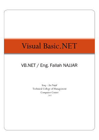 Free PDF Books, Visual Basic .NET