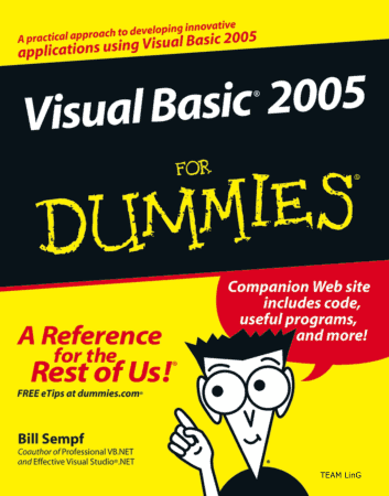 Free PDF Books, Visual Basic 2005 For Dummies