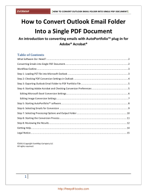 Free Download PDF Books, How To Convert Outlook Email Folder Into A Single Pdf Document
