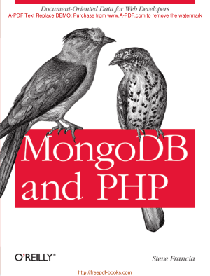 Free Download PDF Books, Mongodb And PHP