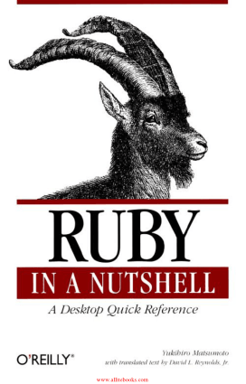 Free Download PDF Books, Ruby in a Nutshell – FreePdfBook