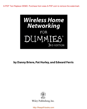 Wireless Home Networking For Dummies 3rd Edition