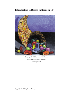 Free Download PDF Books, C# Design Patterns A Tutorial Book – FreePdf-Books.com
