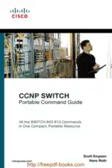 CCNP SWITCH Portable Command Guide, Pdf Free Download