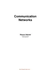Communication Network Book TOC – Free Books Download PDF