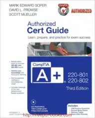 CompTIA Aplus 220-801 and 220-802 Cert Guide 3rd Edition Book Book TOC – Free Books Download PDF