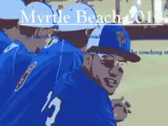 Free Download PDF Books, Myrtle Beach 2015 Baseball Powerpoint Presentation Template PPT