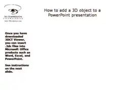 Free Download PDF Books, 3D Object Powerpoint Presentation Template PPT