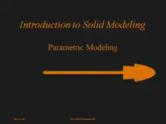 Free Download PDF Books, 3D Solid Modeling Powerpoint Presentation Template PPT
