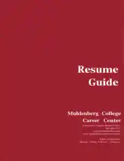 Basic Resume Format Guide Template Word | PDF