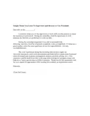 Thank You Letter For Boss Sample Template PDF | Word