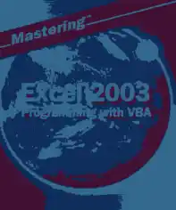 Free Download PDF Books, Mastering Excel 2003 Programming with VBA