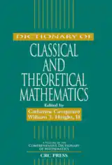 Free Download PDF Books, Dictionary of Classical and Theoretical Mathematics