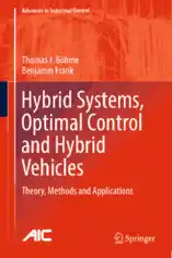 Free Download PDF Books, Hybrid Systems Optimal Control and Hybrid Vehicles Theory Methods and Applications