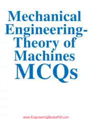 Free Download PDF Books, Mechanical Engineering Theory of Machines MCQs