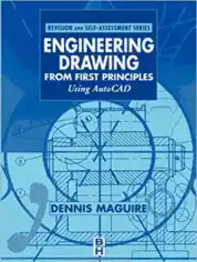 Free Download PDF Books, Engineering Drawing from First Principles Using AutoCAD