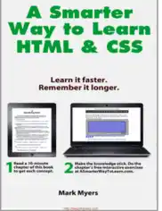 Free Download PDF Books, Free Book A Smarter Way to Learn HTML and CSS