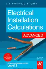 Free Download PDF Books, Electrical Installation Calculations Advanced For Technical Certificate and NVQ Level 3 Seventh Edition