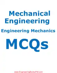 Free Download PDF Books, Mechanical Engineering Engineering Mechanics MCQ
