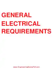 Free Download PDF Books, General Electrical Requirements