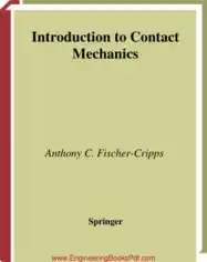Free Download PDF Books, Introduction to Contact Mechanics