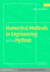 Free Download PDF Books, Numerical Methods in Engineering With Python