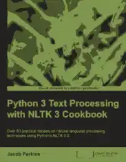 Free Download PDF Books, Python 3 Text Processing with NLTK 3 Cookbook