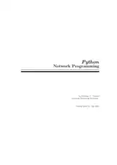 Free Download PDF Books, Python network programming