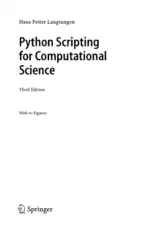 Free Download PDF Books, Python Scripting for Computational Science 3rd Edition