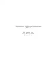Free Download PDF Books, Computational Methods for Bioinformatics Python 3.4 PDF
