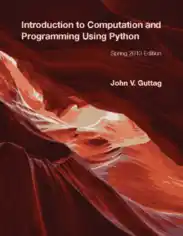 Free Download PDF Books, Introduction to Computation and Programming Using Python